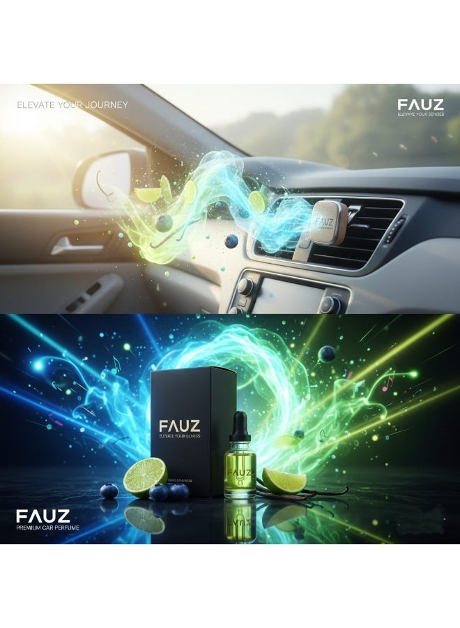 Premium Car Perfume and Diffuser by FAUZ- Non Alcohol Based - Image 2