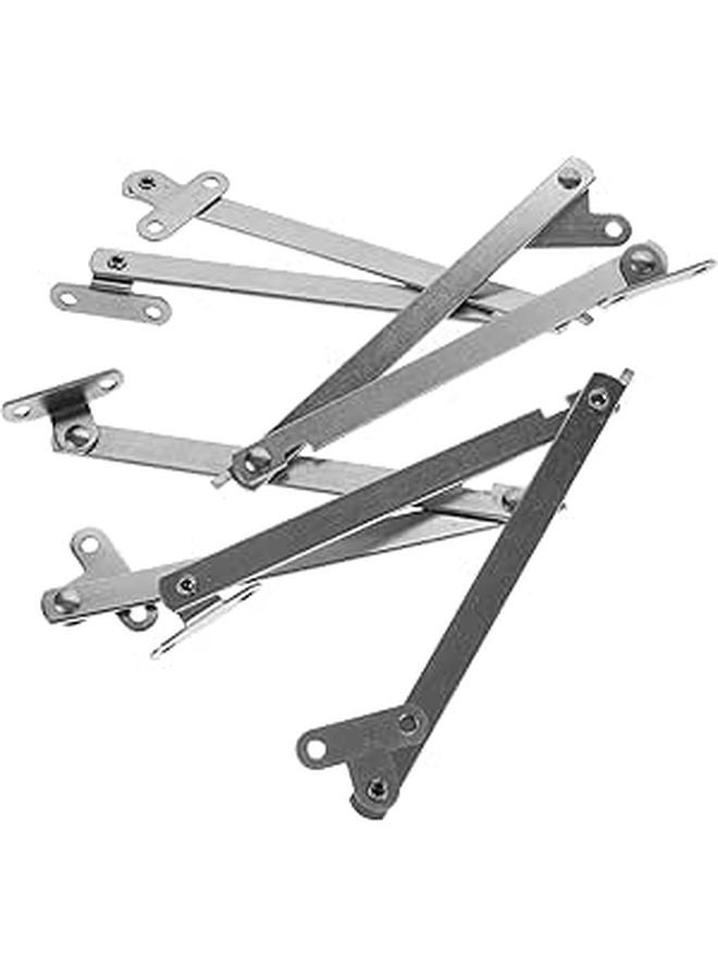 4Pcs Thickened Metal Folding Door Hinges Cabinet Furniture Support Rods Kitchen Hardware - Image 1