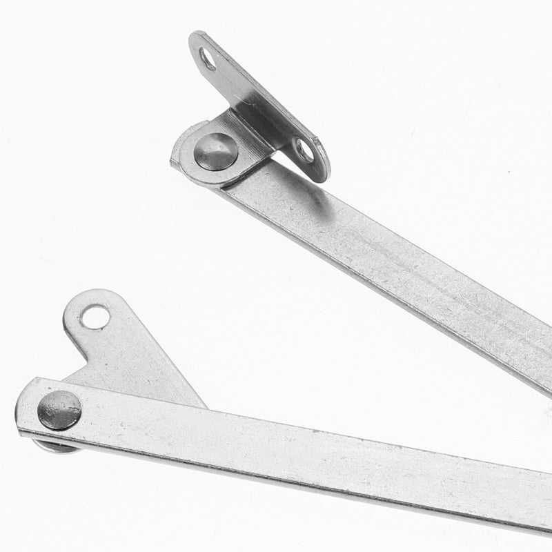 4Pcs Thickened Metal Folding Door Hinges Cabinet Furniture Support Rods Kitchen Hardware - Image 4