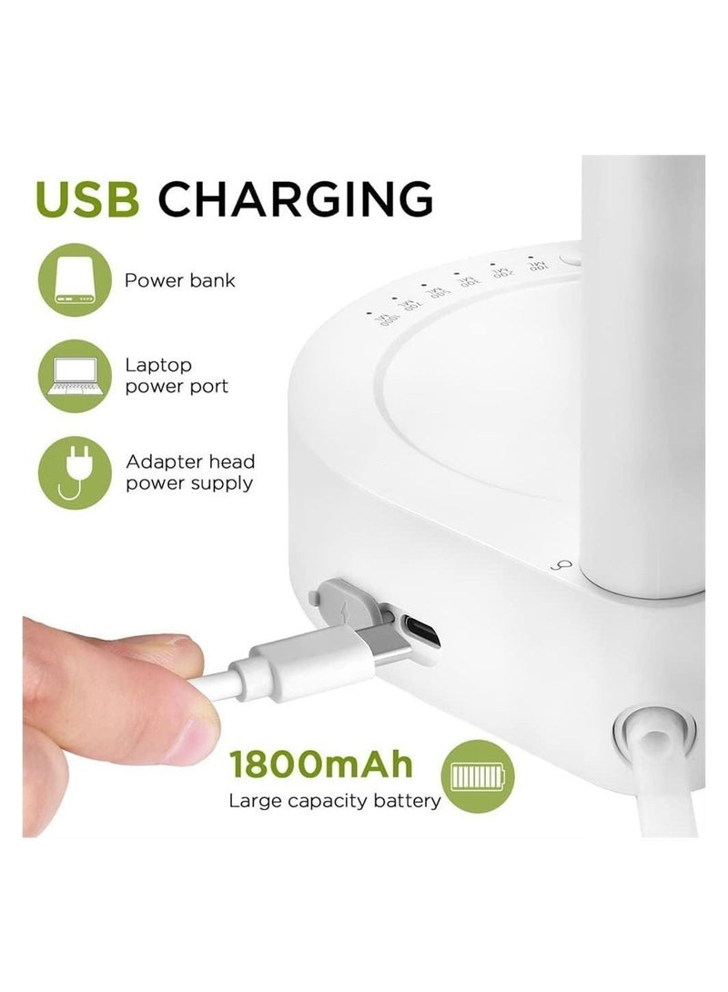 Y&D Water Dispenser, Smart 6 Levels Table Top Bottle Dispenser for 5 Gallon and Universal Bottles, USB Portable Charging Automatic Pump Home, Office, Outdoor  - Image 4