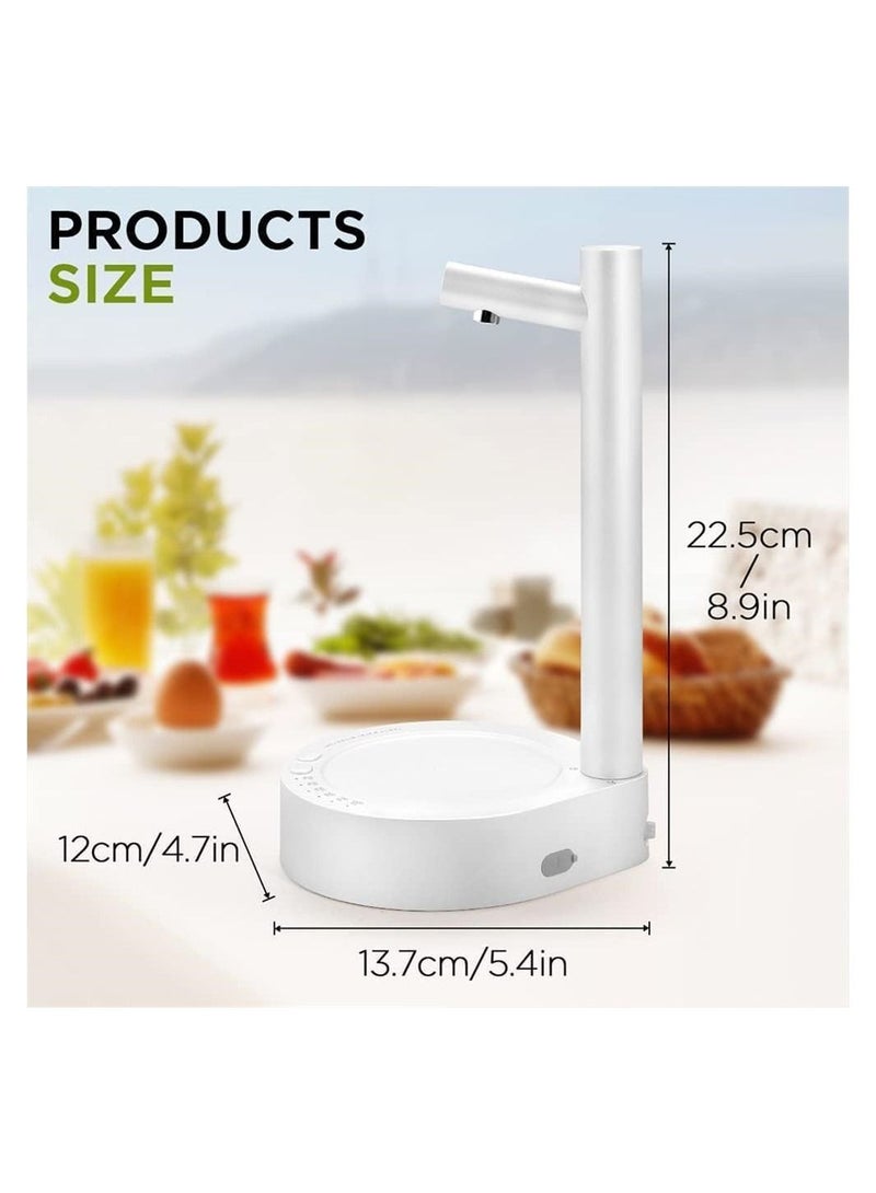Y&D Water Dispenser, Smart 6 Levels Table Top Bottle Dispenser for 5 Gallon and Universal Bottles, USB Portable Charging Automatic Pump Home, Office, Outdoor  - Image 5