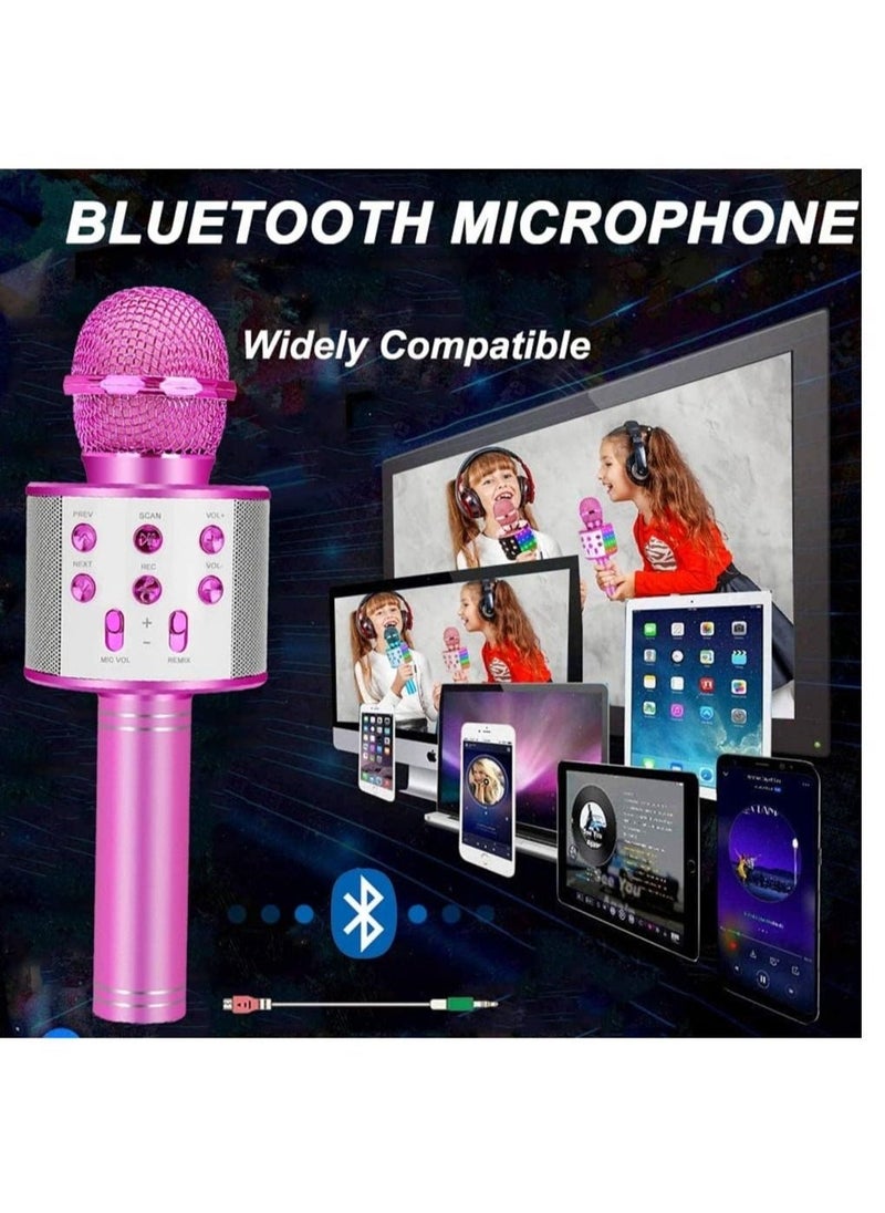 general Bluetooth Karaoke Microphone Wireless,Portable Singing Microphone for Kids Adults Karaoke Machine for Kids Toys Birthday Gifts Ideas for 3 4 5 6 7 8 9 10 11 12 Year Old - Image 3
