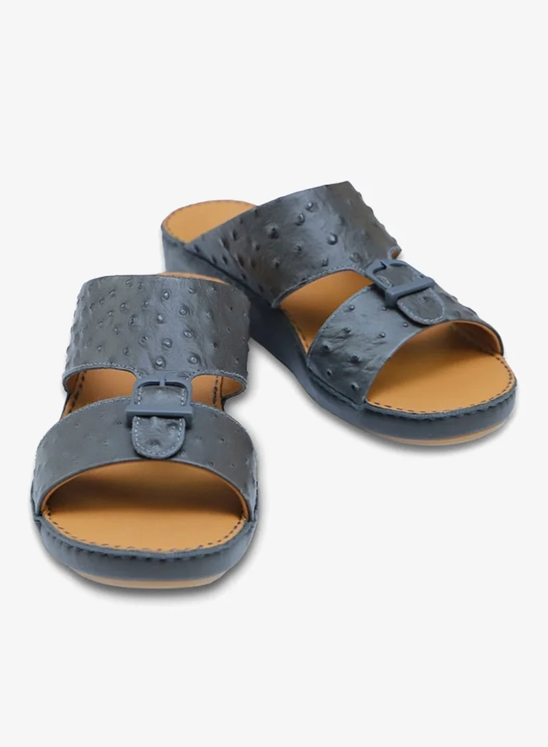 Bait Al Thobe Grey Ostrich Printed for Men | Best Price UAE
