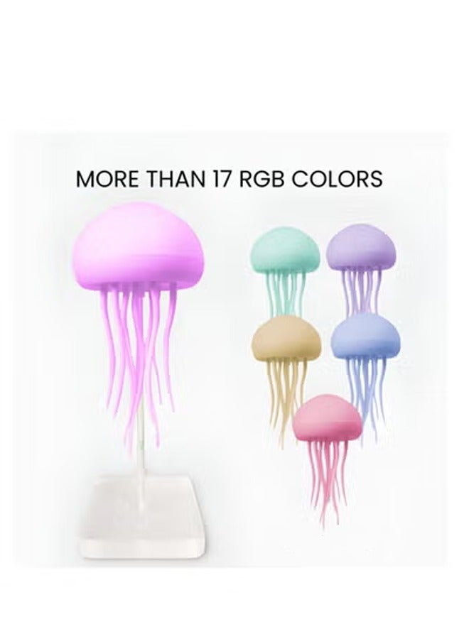 Dancing Jellyfish Lamp with Voice Control and Touch Sensor  - Image 4