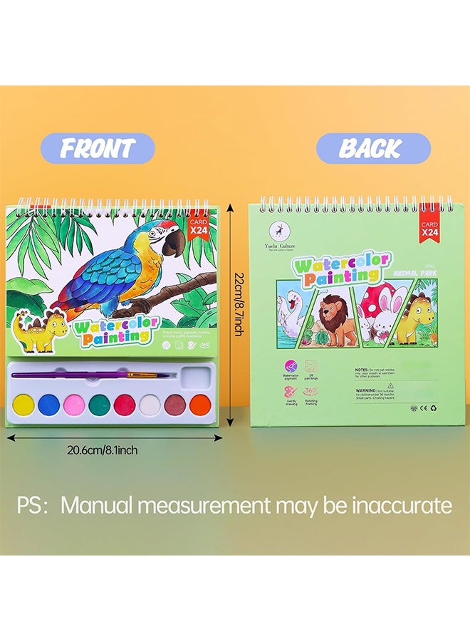 ليمون كتب تلوين مائية للأطفال، مجموعات كتب تلوين مائية، كتب تلوين للأطفال من سن 4 إلى 8 سنوات - Image 5