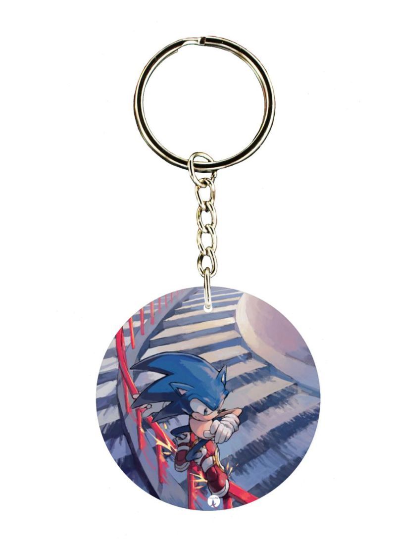 RKN Sonic Printed Keychain