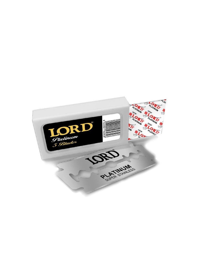Lord 50 New Lord Platinum Double Edge Razor Blades - Image 2