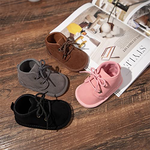 Meckior Baby Booties Newborn Infant Unisex Baby Girls Boys Velvet Rubber Anit-Slip Sole Shoes Toddler Fleece Cozy Winter Warm Prewalker Boots - Image 3