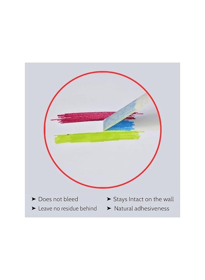 PROMASS promass 1 Inch Masking Tape (Pack of 2, 1 Inch Width X 30 Yards Long) Strong Adhesive Tape for Painting, Decorating, DIY Home, Office, School Stationery, Arts, DIY Crafts - 2 Count  - Image 3