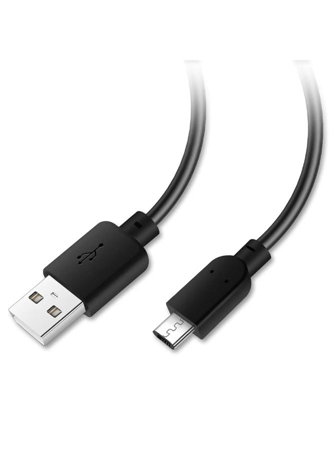 Generic USB-A to Micro USB Data & Charging Cable (USB 2.0) – Fast Charging – 1.5m Length – Universal Compatibility Black - Image 2