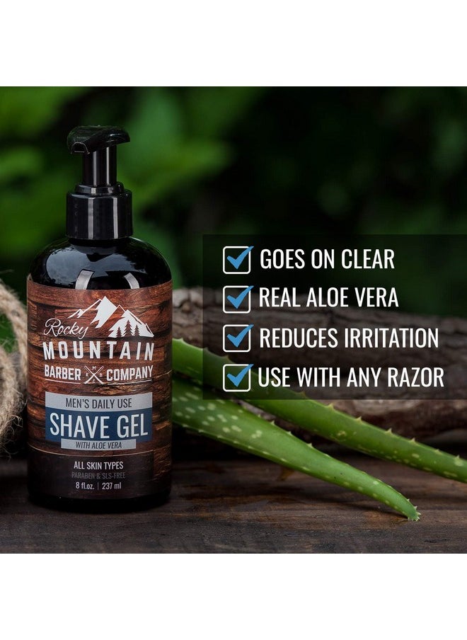 Men'S Shave Gel Clear Shaving Gel So You Can See Where You Are Shaving For Full Shaves And Tightening Beard Lines 8Oz By Rocky Mountain Barber Company - pzsku/Z17AF840264EA84310610Z/45/_/1696072223/ae595e0b-9310-4720-9ddf-61167691776a