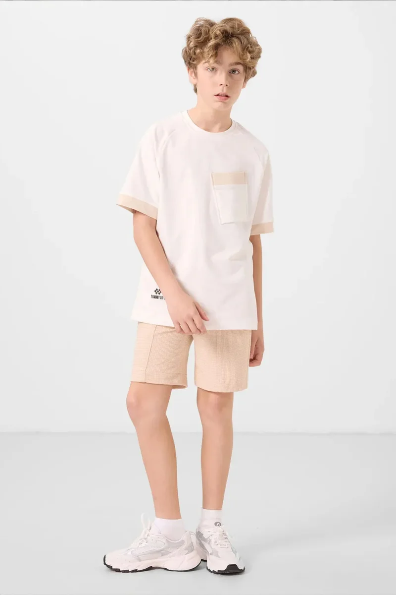 TOMMY Youth Cotton-Blend Shorts