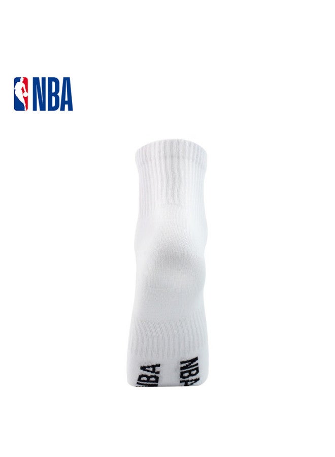 Nba Socks For Men, All-season Casual Sports Socks, Antibacterial Deodorizing Cotton Socks, Training Running Basketball Socks, 5 Pairs - Image 4