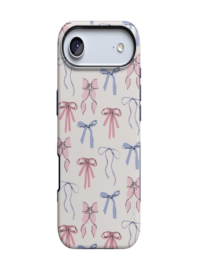 Casely Ryan Case | Coquette Girlie | Pastel Bows | Compatible with MagSafe | Bold Protective Design - Image 1