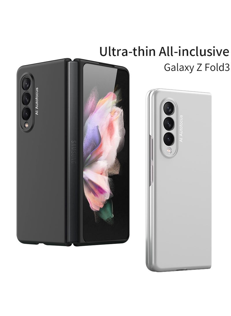 LEEKA Z Fold 3 Luxury Case Slim Flip Full Cover Case Anti-knock Plastic Matte Hard Cover For Samsung Galaxy Z Fold 3  - Image 5