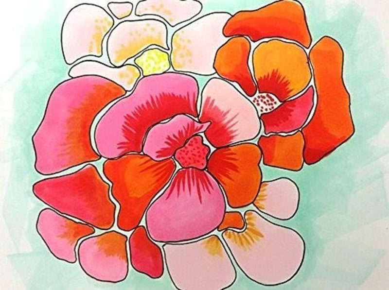 Strathmore Marker Paper Pad 6"X8"-50lb Smooth 24 Sheets -62497600 - Image 2