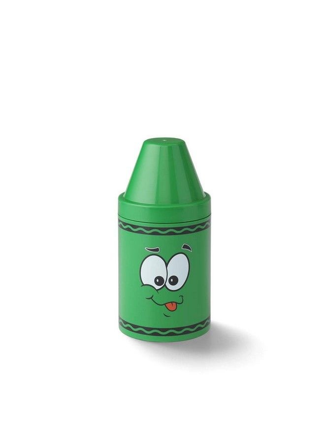 Crayola Storage Small Tip Colorful Tip Character Storage Box Creative Container For Kids Arts And Crafts Supplies Stationeries Small Toys And Keepsakes Mountain Meadow Kids 3.5 Years And Up