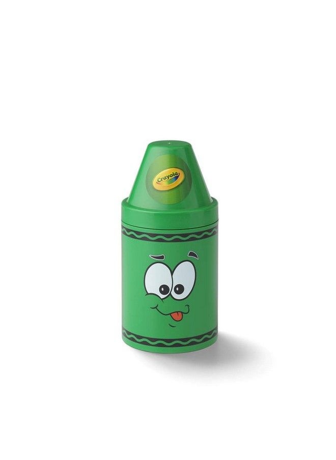 Crayola Storage Small Tip Colorful Tip Character Storage Box Creative Container For Kids Arts And Crafts Supplies Stationeries Small Toys And Keepsakes Mountain Meadow Kids 3.5 Years And Up