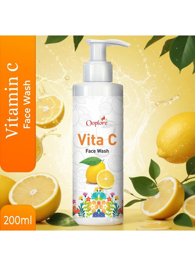 Ooplore Vitamin C Face Wash for Brightening and Tan Removal, Paraben-Free, Gel Formula- Suitable for All Skin Types (100 ML) - Image 4