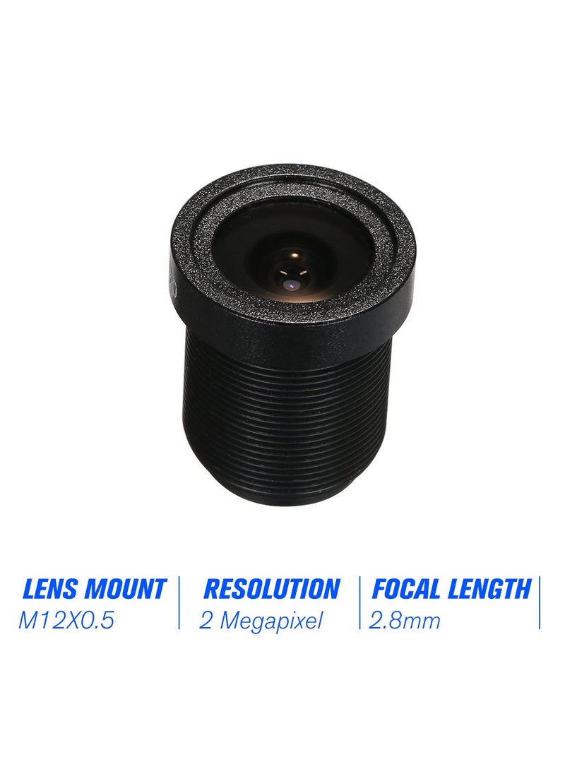 Walmeck Walmeck CCTV Security Camera Lens 1080P 28Mm M12 Aperture F18 1 27 Image Format Hd 20 Megpaixel Surveillance Camcorder Lense  - Image 5