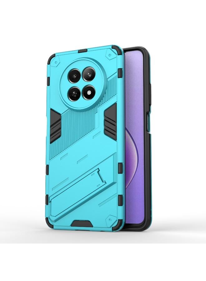 The Bros Case For Realme 12 5G Global Punk Armor 2 in 1 PC + TPU Phone Case with Holder