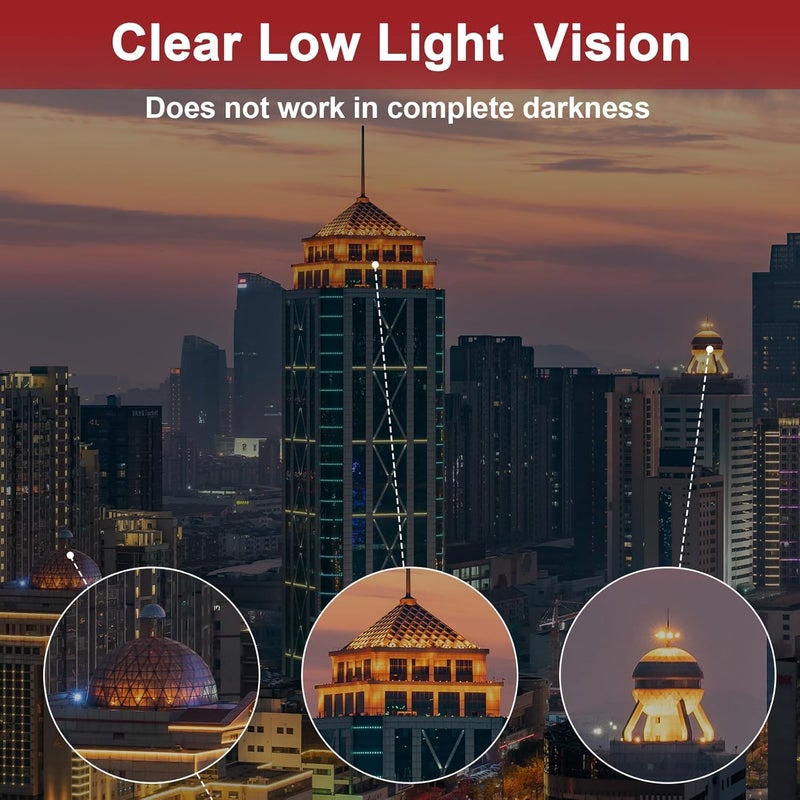 AMITHER 80x100 Monocular Telescope for Smartphones - High Powered HD Monocular with Tripod & Adapter, Low Light Vision for Adults - for Wildlife, Bird Watching, Hunting, Hiking - Image 4