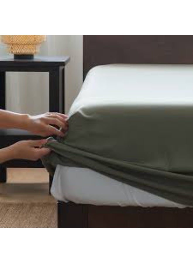 تى ام هوم ملاية  باستك من TM Home – قطن طبيعي 100%، 400 غرزة، جودة فندقية 5 نجوم - Image 2