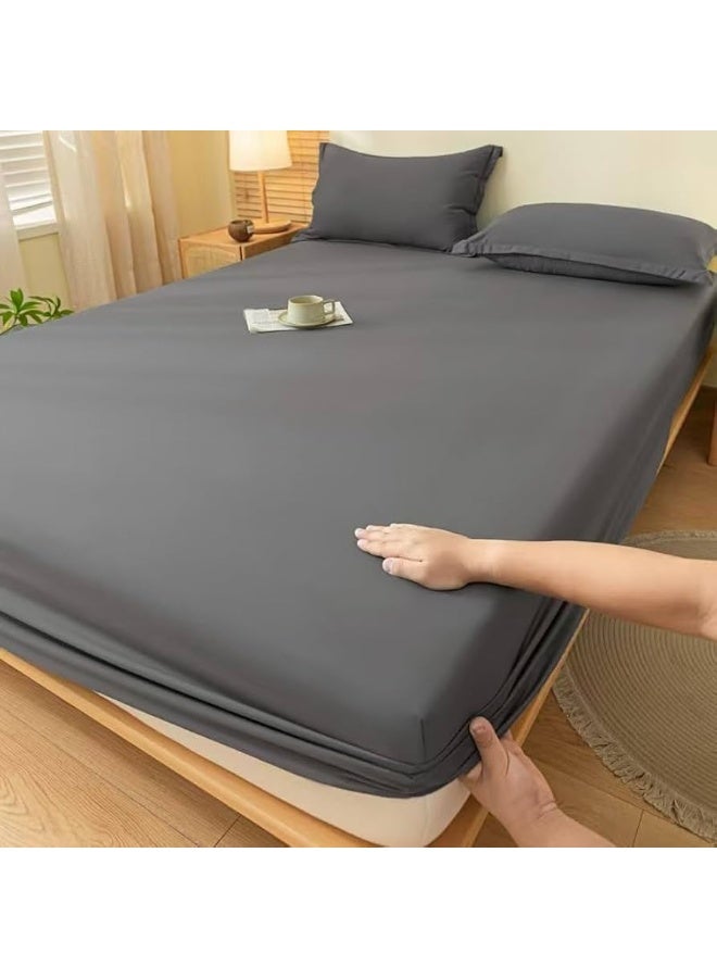 تى ام هوم ملاية  باستك من TM Home – قطن طبيعي 100%، 400 غرزة، جودة فندقية 5 نجوم - Image 1