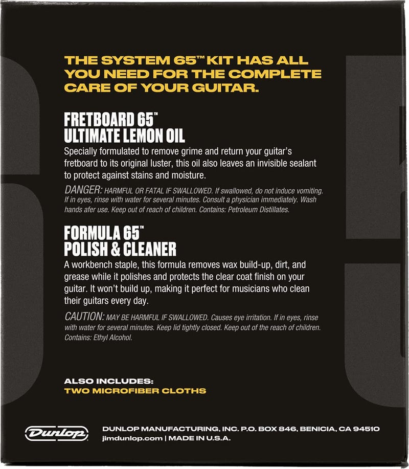 Dunlop System 65 Body & Fingerboard Cleaning Kit (6503) - Image 3