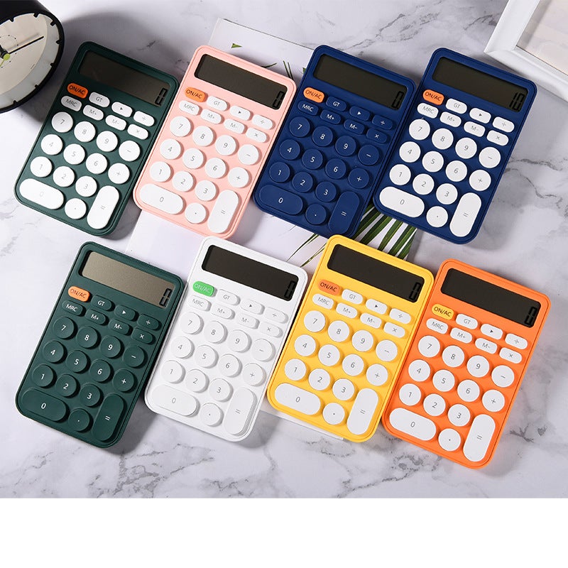 600 Explosions Sufficient Stock Mini Calculator High Color Value Portable Student Calculator Cute - Image 2