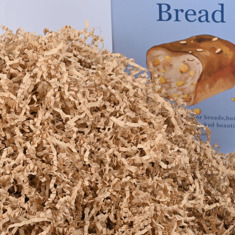 ZOEHROWS 2.2LB Crinkle Paper Gift Basket Filler, Brown Shredded Paper For Gift Baskets, Box Filler For Wrapping & Decor, Gift Basket Filler For Birthdays, Weddings, Anniversaries - Image 4