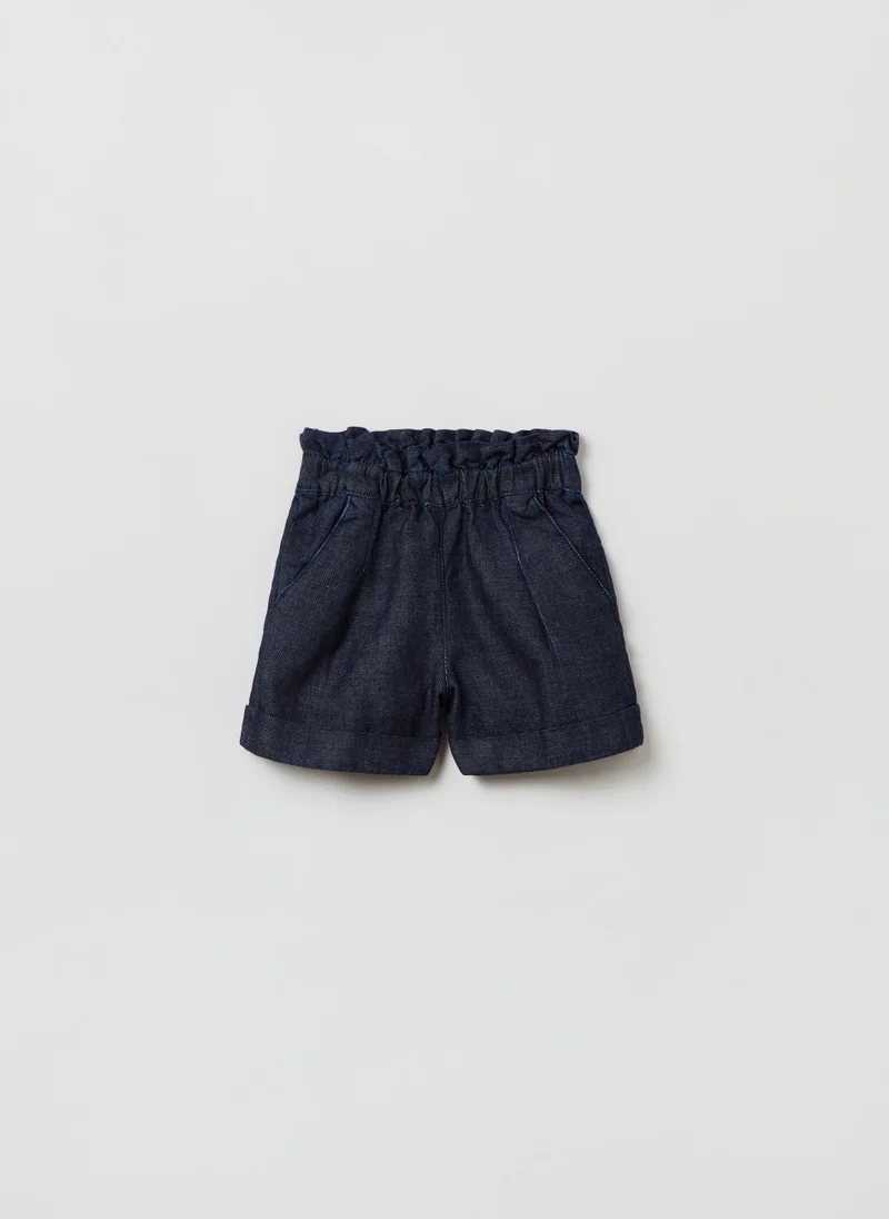 Ovs LINEN DENIM DARK SAPPHIR