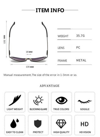 Classic Pilot Polarized Lens Sunglasses,Cycling Sunglasses, for Men Driving Fishing Running with UV 400 Protection Sun Glasses with Black Frame Black Gold - view 4