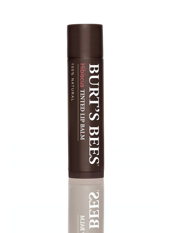 Burt's Bees Tinted Lip Balm, Hibiscus, 0.15 Ounce - Image 3