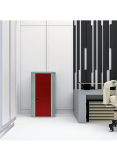 RIGID Steel Key Lock Cabinet with Single Drawer  92x50x63cm  - Image 5