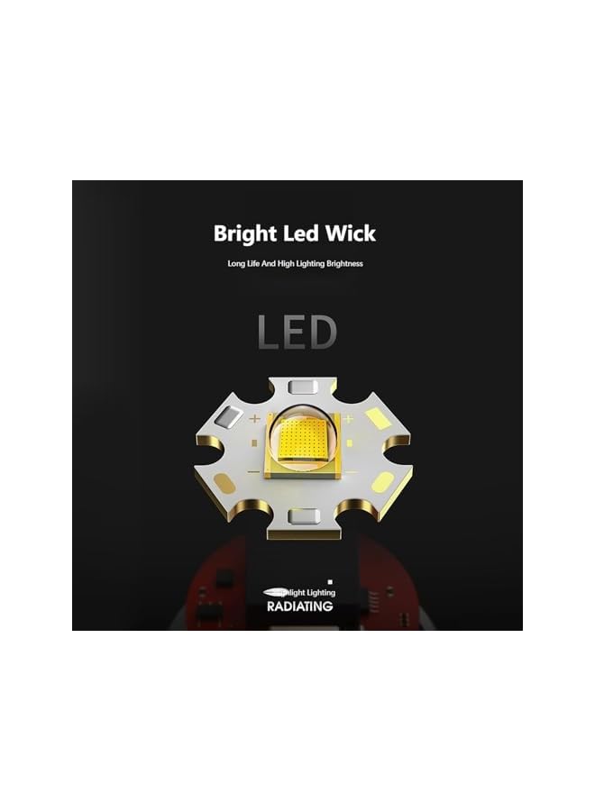 promass Led Flashlight Keychain, Rugged Mini Rechargeable Pocket Flashlight, 2000 Lumens Keychain Toy for Kids, Led Keychain Torch Camping Lantern for Outdoors Illumination, Hiking, Emergency - Image 4