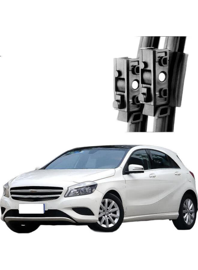 AOLIN Boneless Wiper Blades For Mercedes A-Class A180/A200/A260L [2016-Present] Original Size Wiper Blades Wiper Blades Original Original Size A-Class Rubber Strip - Image 3