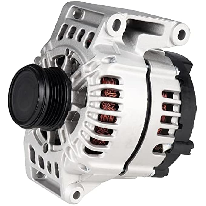 ILONPA Alternator Replacement Compatible with Chevrolet Cavalier 2002-2005, Pontiac Sunfire, Grand Am 2002-2005 2.2L, Saturn ion VUE 2002-2007, Malibu 2004-2005, Oldsmobile Alero 02-04 Replace AVA0001 - Image 1