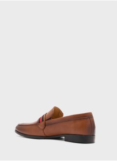 Robert Wood Webbing Detail Formal Slip Ons  - Image 2