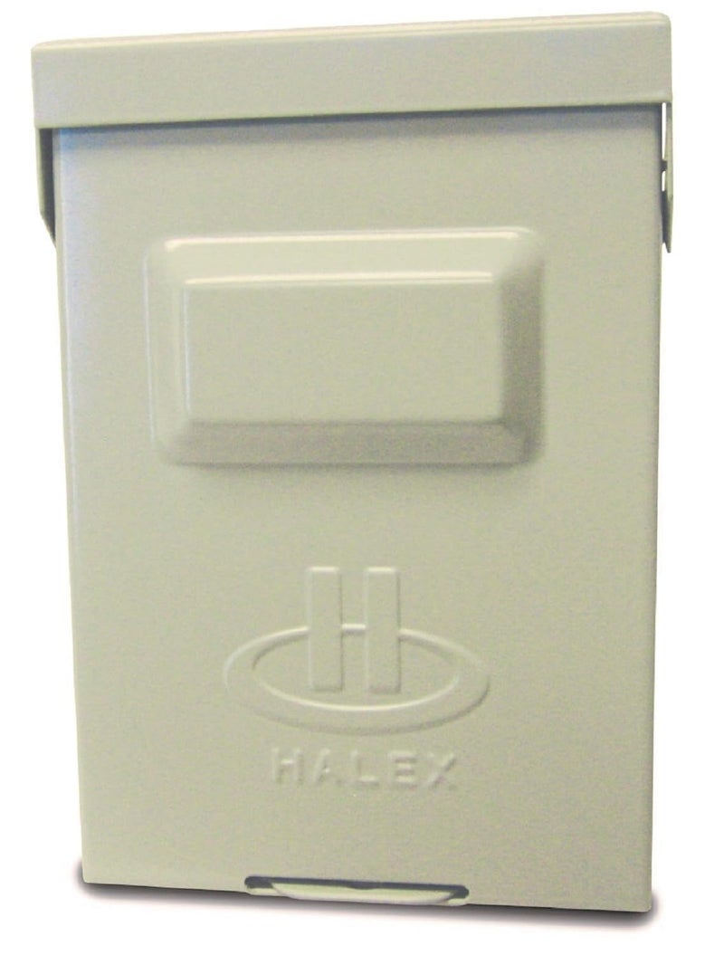 Halex - 60-AMP 120/240-Volt Non-Fuse Metallic AC Disconnect - HNF60R – 1 Per Pack – ANSI Certified & UL Listed - Image 1