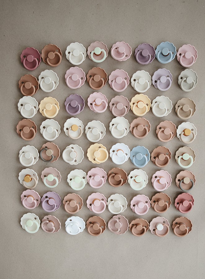 FRIGG Daisy Silicone Baby Pacifier 0-6M 1-Pack Soft Lilac - Size 1 - Image 4