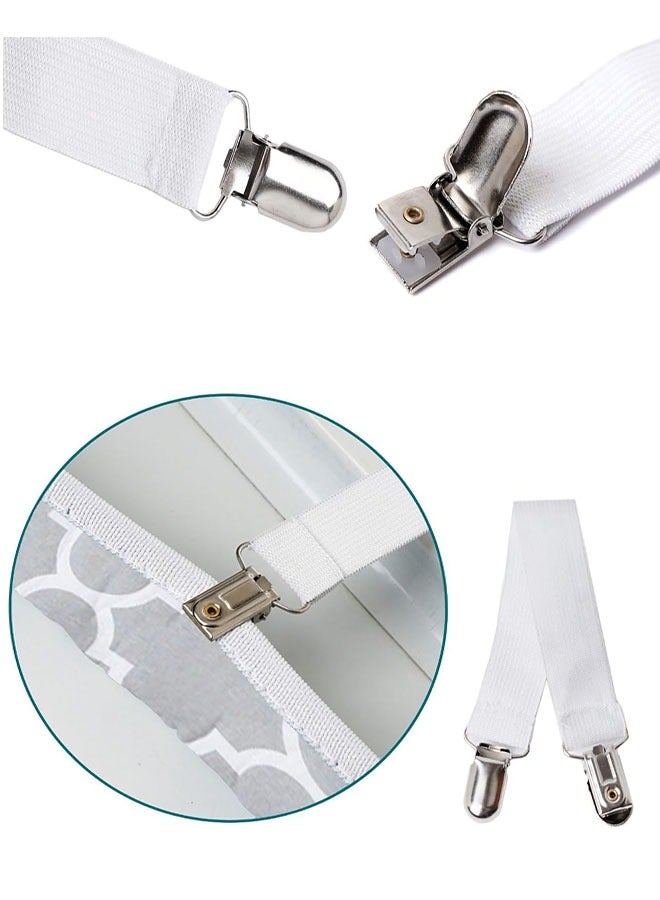 Ironing Board Cover, Soft Cotton Ironing Board Covers Scorch & Stain-Resistant Iron Table Cover with Fasteners and Felt Padding Fits all Standard Ironing Boards up to 125cm - 38cm - Image 4