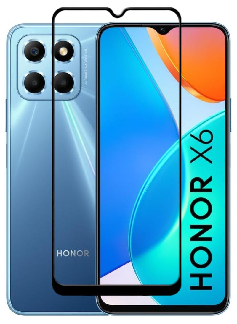 ACLIX Antistatic ESD Dustproof Premium Quality High Definition Tempered Glass Screen Protector Designed For Honor X6 - Image 1