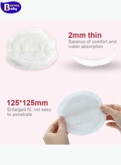 Berma Baby 100/200/300 قطعة من الفوط الصحية القابلة للاستخدام مرة واحدة، وهي فوط صحية قابلة للتنفس ومصممة خصيصًا للحفاظ على الملابس جافة ونظيفة أثناء فترة الرضاعة أو أثناء مراحل الحمل المتأخرة  - Image 4