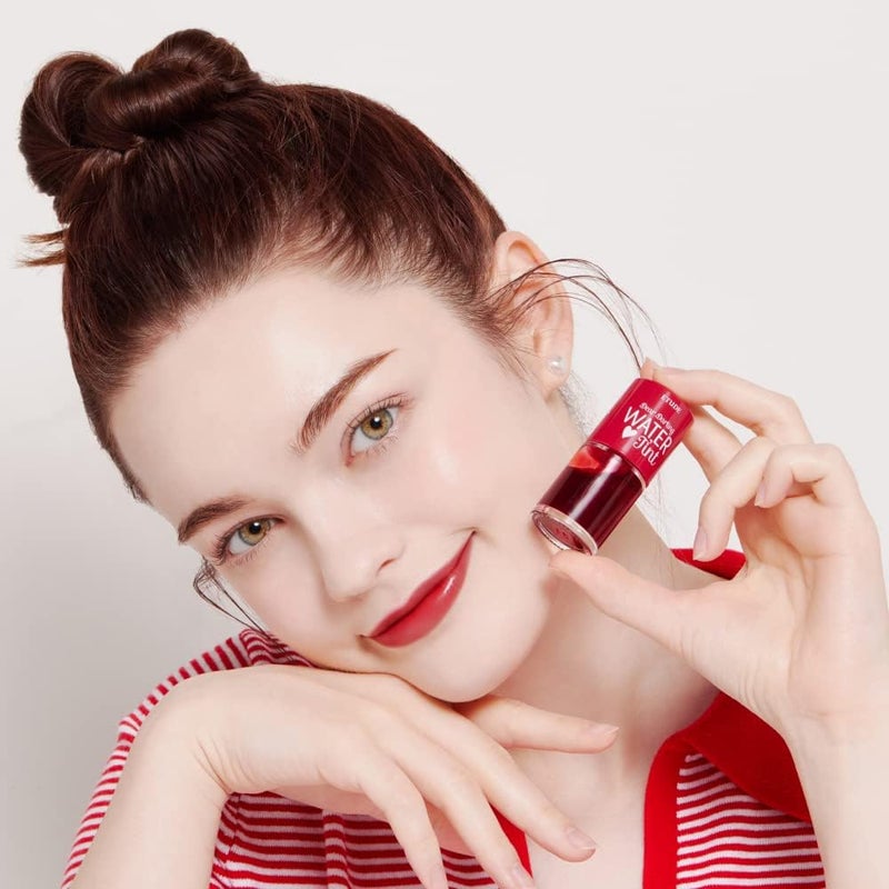 Dear Darling Water Tint Cherry Ade 2 Set (21AD) | Vivid Color Lip Stain with Moisturizing Weightless & Non-sticky Finish Lip Stain | Smudge-proof & Lightweight Lip Tint | K-beauty - Image 1