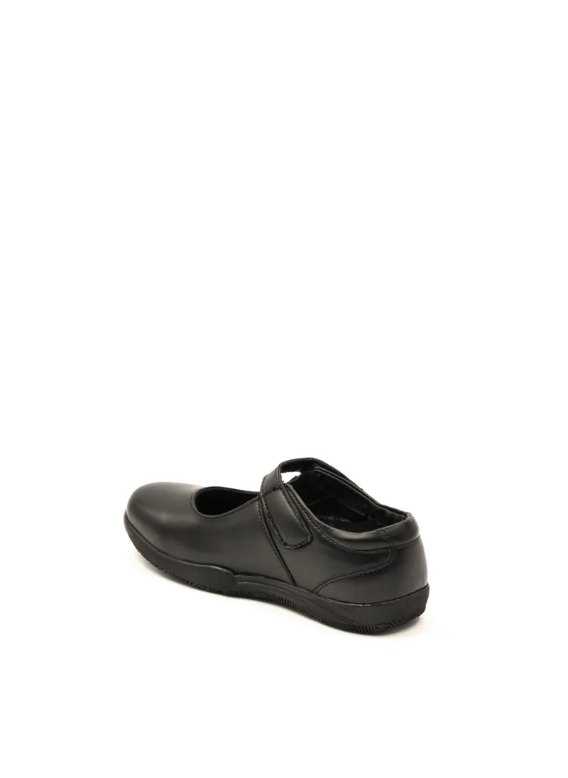 Geoomnii Girls School Shoes – Comfortable Black Formal Uniform Footwear for Daily Wear | Non-Slip Sole, Durable Stitching, Cushioned Insole | Back to School Essentials