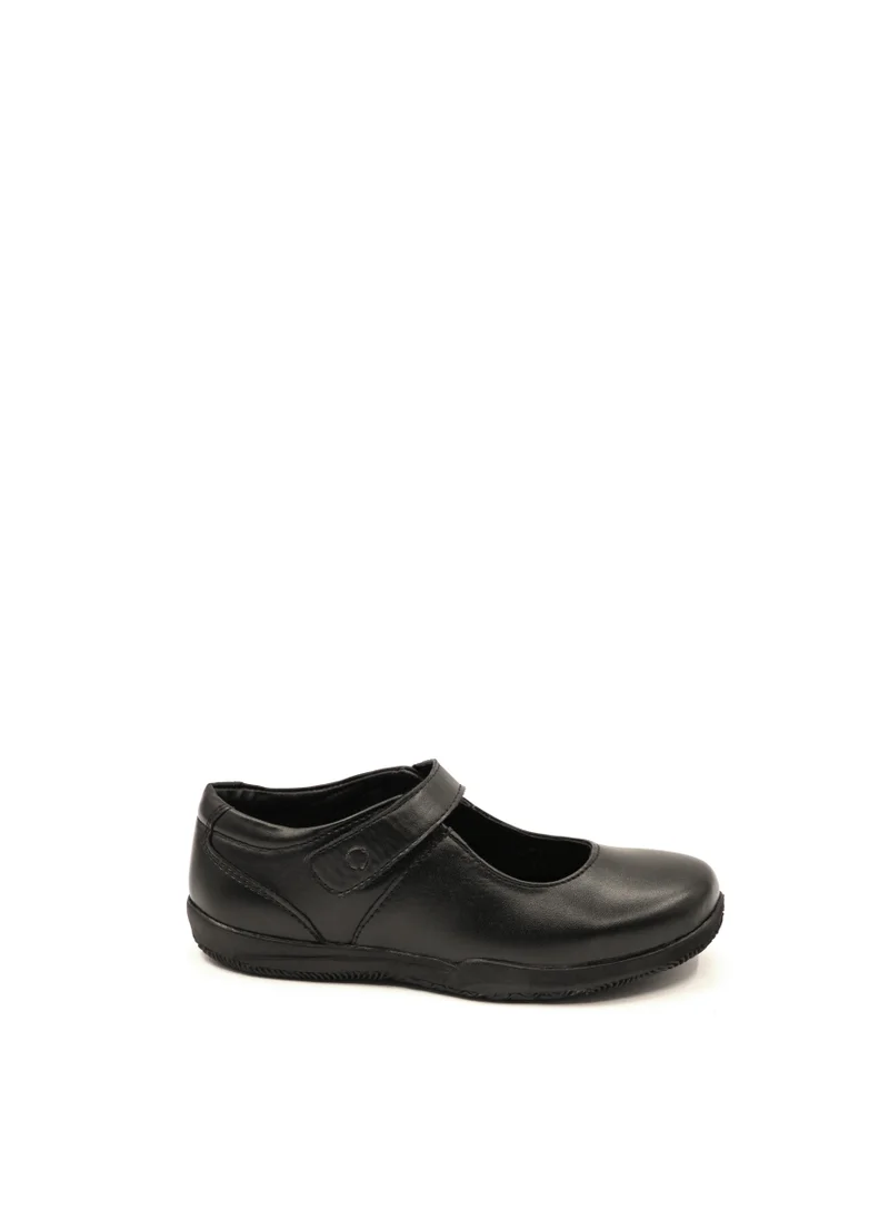 Geoomnii Girls School Shoes – Comfortable Black Formal Uniform Footwear for Daily Wear | Non-Slip Sole, Durable Stitching, Cushioned Insole | Back to School Essentials