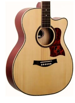 Megarya Swift Horse Series Premium Full Size Guitar 40 inch Cutaway Acoustic Guitar with Spruce Wood Matte Finish Acoustic Guitar Color : Natural  - Image 1