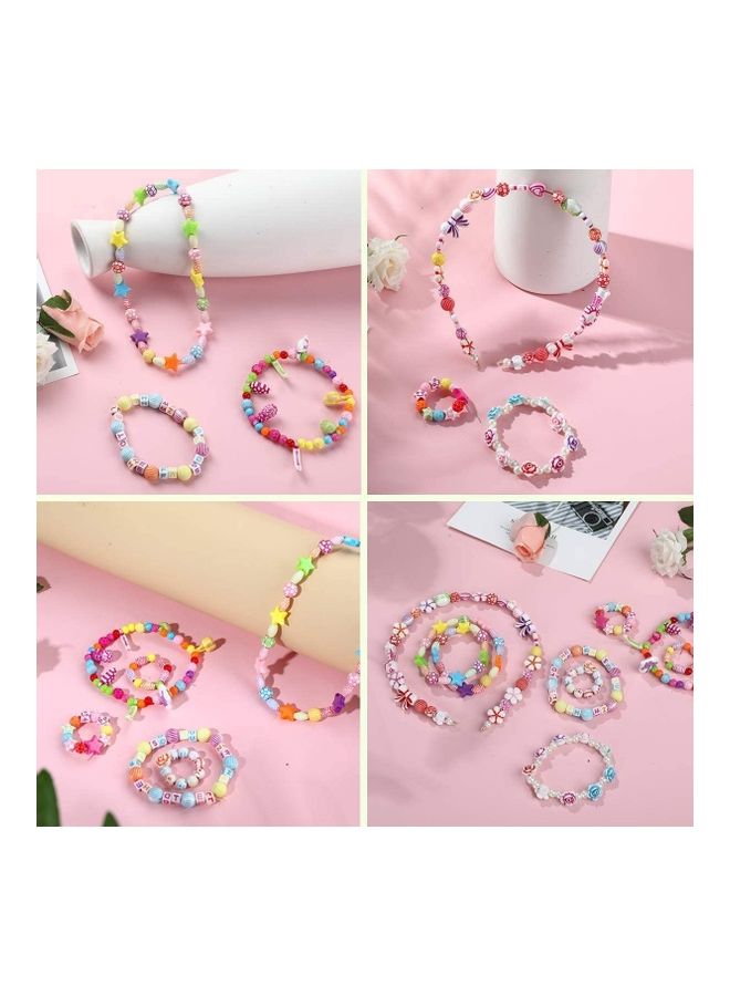 NIBEMINENT DIY Acrylic Crafting Beads Kit Box With Accessories - Image 5