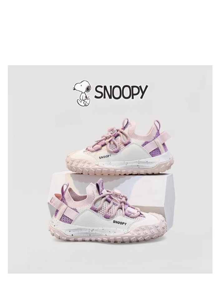 Snoopy Children's Outdoor Breathable Soft Soled Running Shoes  - Image 1
